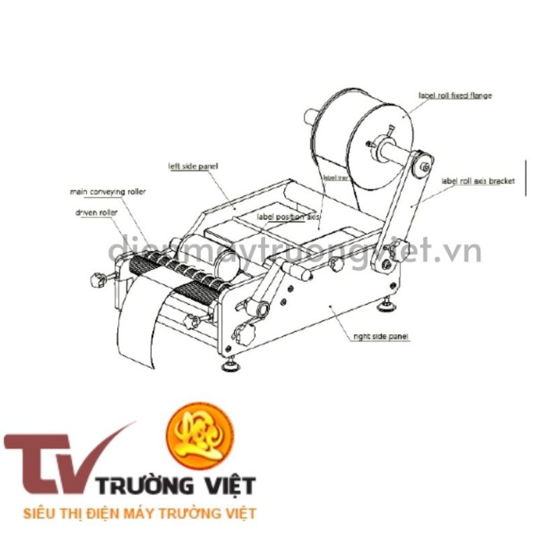 Máy Dãn Nhãn Thủ Công 1