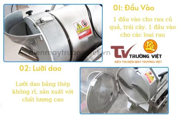 Máy Thái Rau Củ Đa Năng QSP 360 2