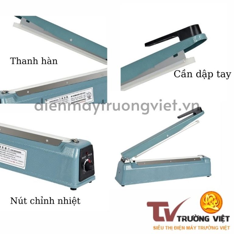 Máy hàn mép túi dập tay