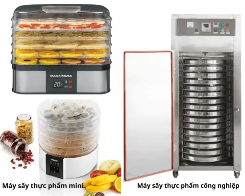 Các loại máy sấy thực phẩm