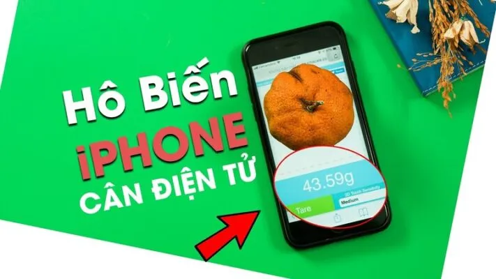 Hướng dẫn cách sử dụng cân điện tử Iphone chi tiết