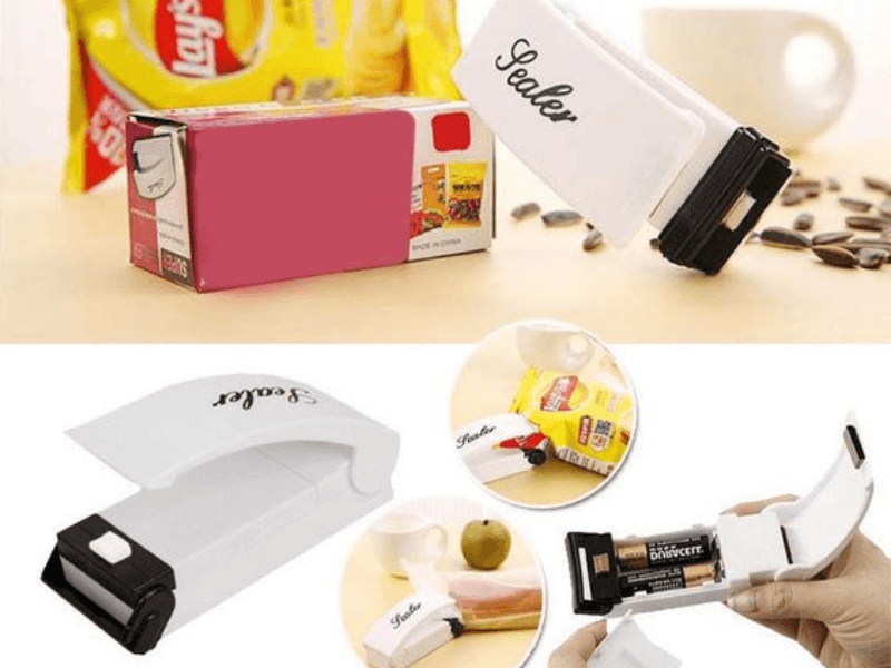 Hướng dẫn cách dùng máy hàn miệng túi mini bằng pin