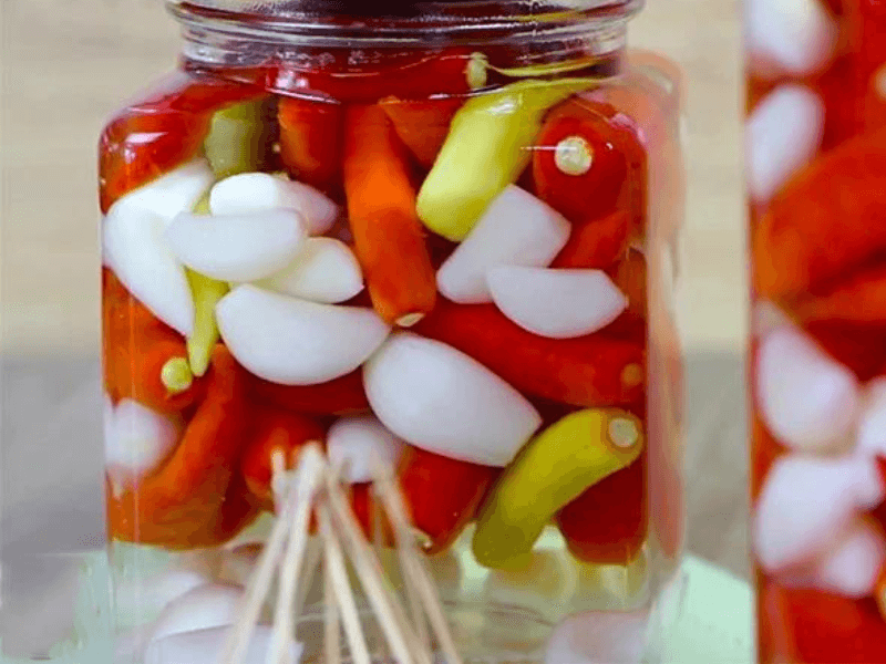 Cách làm tỏi ngâm giấm đường chua ngọt 