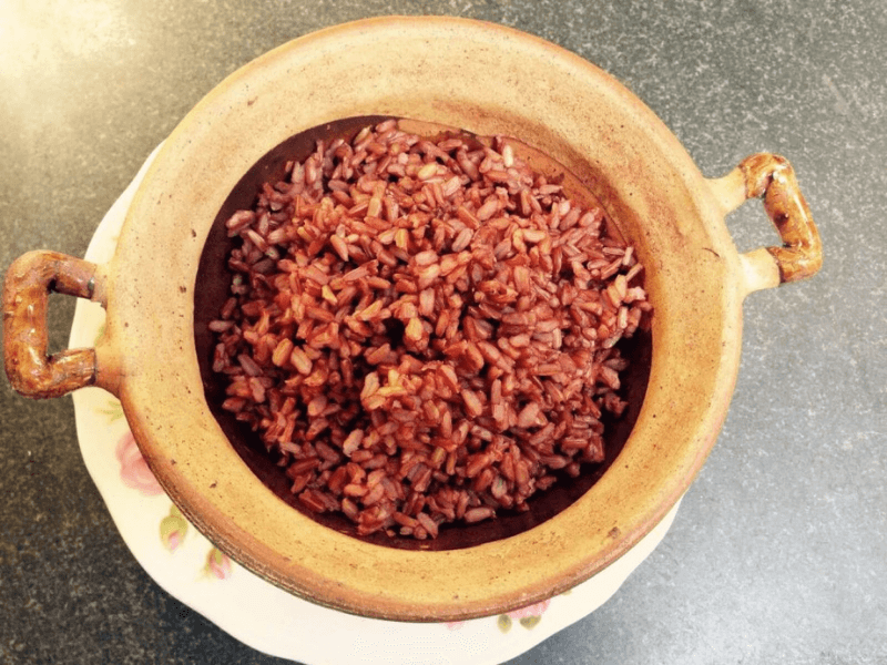 Nấu cơm gạo lứt cho bao nhiêu nước 
