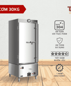 Giới thiệu tủ nấu cơm công nghiệp 30Kg 