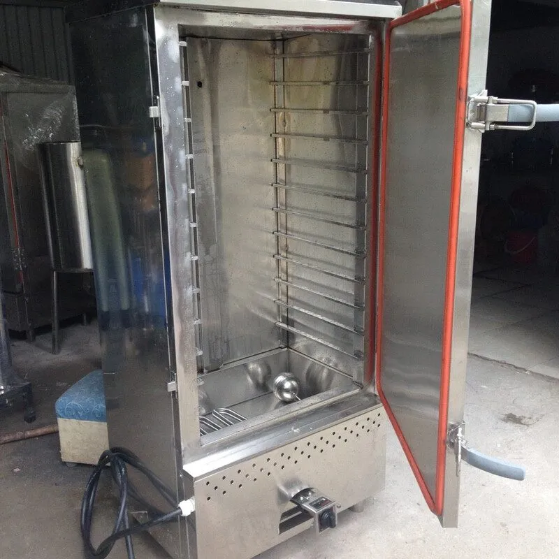 Báo giá tủ nấu cơm công nghiệp 12 khay dùng gas mới nhất